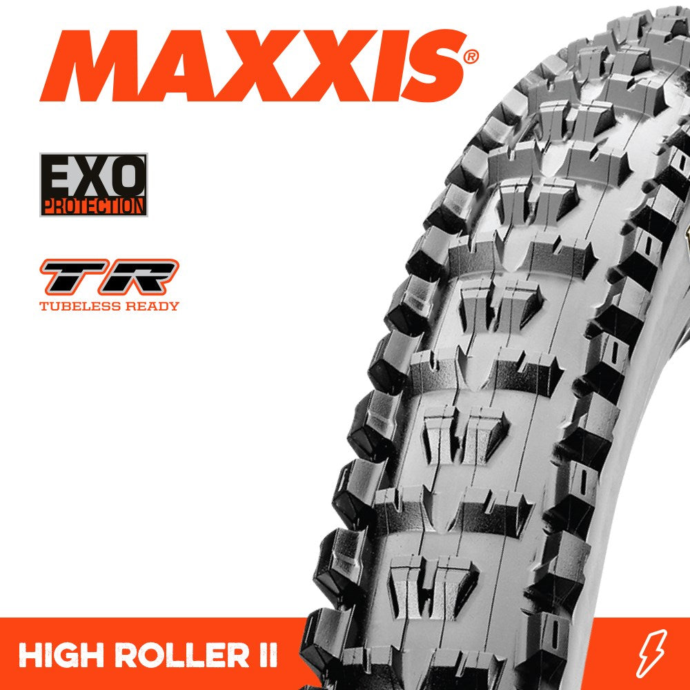 Maxxis High Roller II Tyre 26X2.30 Exo TR Fold 60TPI